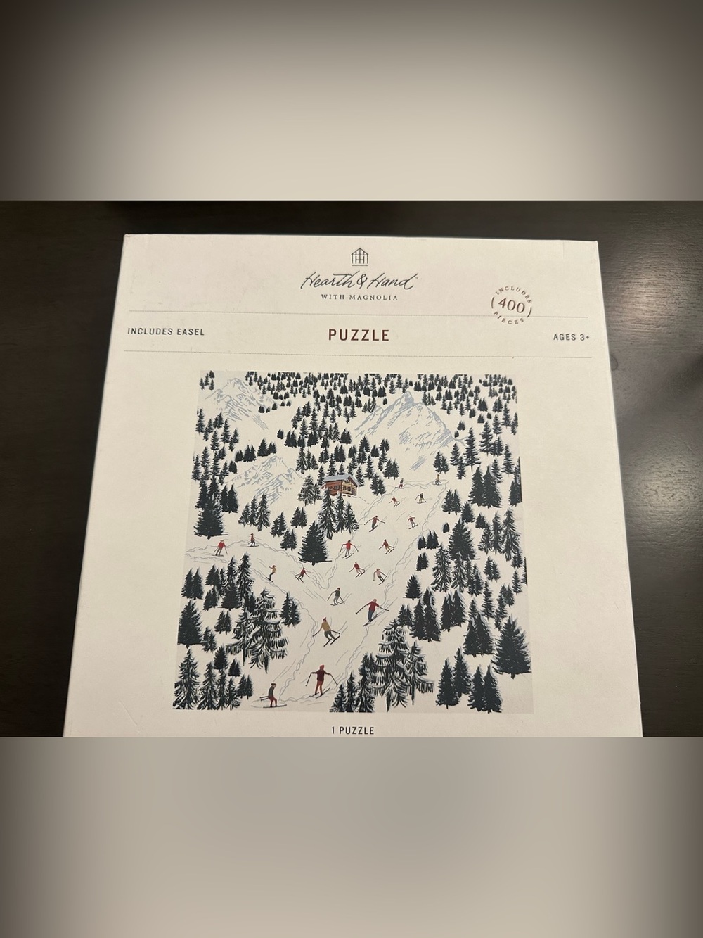 Magnolia 400 Piece Ski Puzzle